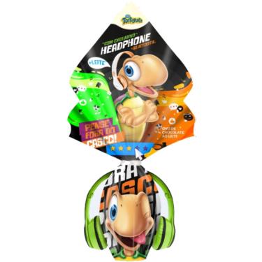 Imagem de Ovo de Páscoa Arcor Chocolate ao Leite Tortuguita 100g com Headphone