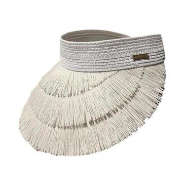 Imagem de Chapéu De Palha Com Franjas Para Mulheres, Proteção UV, Moda Designer 