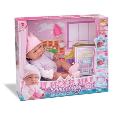 Imagem de Boneca Prime Baby Recem Nascido-bee Toys