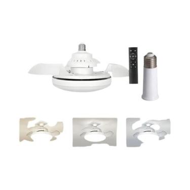 Imagem de Luminária De Teto LED 30W E27 Regulável Com Controle Remoto Para Sala 