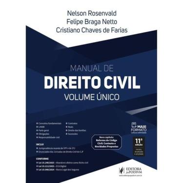 Imagem de Manual De Direito Civil - Volume Único - 2026
