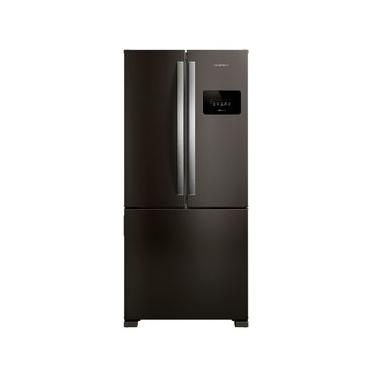 Imagem de Refrigerador French Door Brastemp de 03 Portas Frost Free com 559 Litros Black Inox - BRO85ME