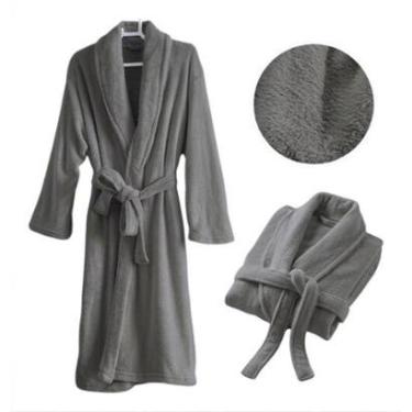 Imagem de Roupão Adulto Benévola Premium Antialérgico Unissex Confortável Macio Luxo Frio Quentinho Original-Unissex