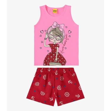 Imagem de Conjunto Rovi Kids Infantil Regata Com Shorts Feminino-Feminino