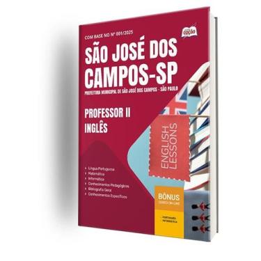 Imagem de Apostila Prefeitura de São José dos Campos - SP - Professor II - Inglê