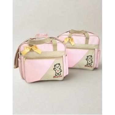 Imagem de Kit Bolsas Maternidade Bebê Enxoval Trocador Multifunção - Linha Casua
