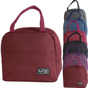 Imagem de Bolsa Térmica Comida Viagem Passeio Média Com Alça E Zíper - Yepp, Ver