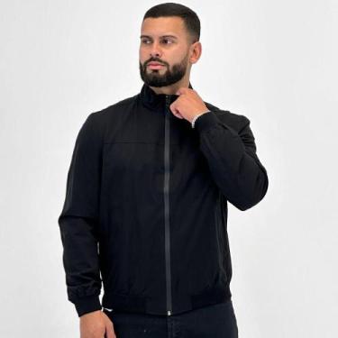 Imagem de Jaqueta Sea Surf Tecido Masculina, P, Preto