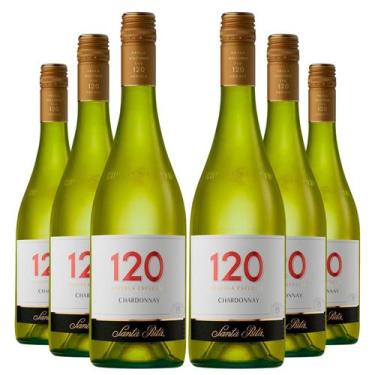 Imagem de KIT 6 Vinho Chileno 120 Reserva Especial Chardonnay, 750ml