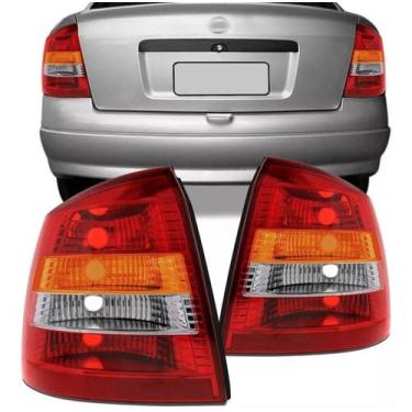 Imagem de Par Lanternas Traseira Chevrolet Astra Hatch 1999 A 2002 - Cofran