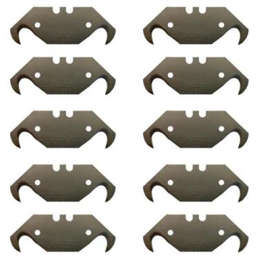 Imagem de Lâmina para estilete trapezoidal gancho com 10 peças - KSH01R - Starre