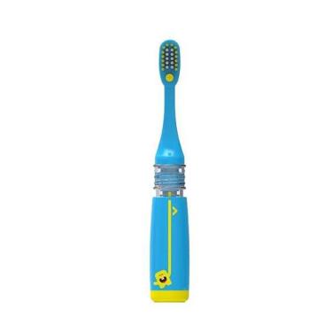 Imagem de Escova Dental Infantil Magic Brush Angie  Azul Extra Macia