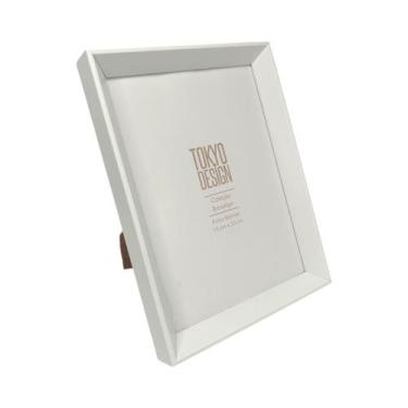 Imagem de Porta Retrato Basic Tokyo Design Moldura MDF 15x20cm, Branco
