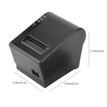 Imagem de Impressora Nao Fiscal Termica 80mm Usb Rede Bluetooth Com Guilhotina -