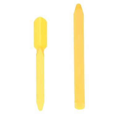 Imagem de YWBL-WH 2 peças Raspador de costura Utilitário Silicone de limpeza Remoção Conjunto de ferramentas de raspar Kit para azulejo de chão Vidro Espelho de parede Metal, raspador