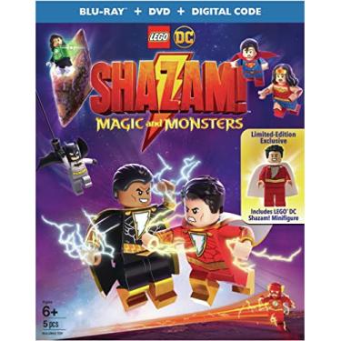 Imagem de LEGO DC Shazam: Magic and Monsters (w/Figurine) (Blu-ray/DVD)