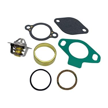 Imagem de A.A Kit de termostato com manga de substituição para motores MerCruiser Quicksilver V6 e V8 4.3, 5.0, 5.7, 7.4, 8.2L - 18-3668, 23-47508T, 807252Q4