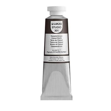 Imagem de Lukas Tintas coloridas a óleo para artistas de estúdio - Tinta a óleo de alto pigmento feita com fichário natural para artistas, pinturas e muito mais! - [Cassel Earth - 37 ml]