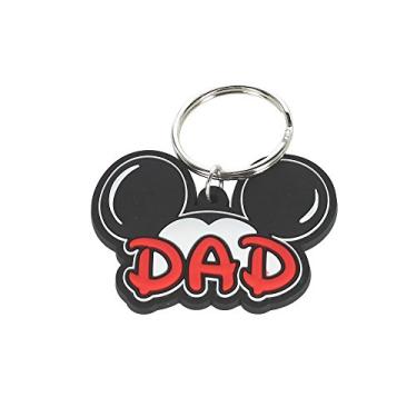 Imagem de Disney Chaveiro Family Dad Mickey Mouse Orelhas chaveiro corte a laser, Preto, P