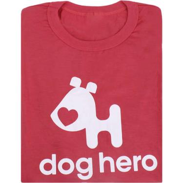 Imagem de Camiseta DogHero Herói Branco com Cereja - Tam. M