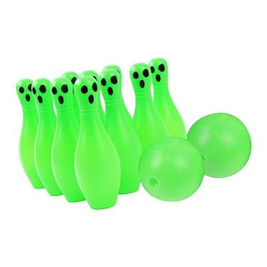 Imagem de rockible Conjunto de Boliche Infantil, Mesa de Shuffleboard, Pino de Boliche para Meninos, Meninas, Bebês