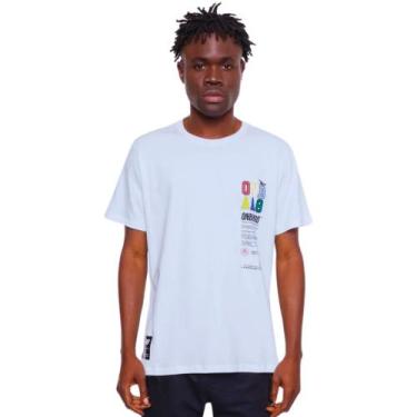 Imagem de Camiseta Masculina Onbongo Cool Off White D899a