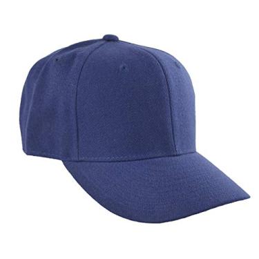 Imagem de DECKY Boné de beisebol ajustado tamanho 7 (12 cores), Azul-marinho, 7