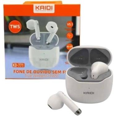 Imagem de Fone Bluetooth (Sem Fio) Kaidi tws Smart Touch V5.1 Kd-771