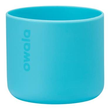 Imagem de Owala Bota de silicone para garrafa de água, capa protetora antiderrapante para garrafa de água, protege garrafas de água de aço inoxidável FreeSip ou flip, 680 g, azul brilhante
