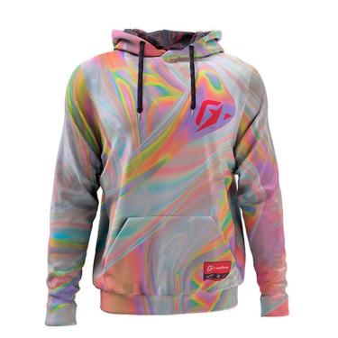 Imagem de Moletom Canguru Holográfico Translúcido - GG-Unissex