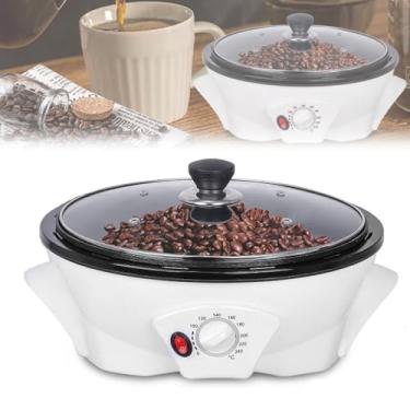 Imagem de Torrador De Café Elétrico 1200W - 800g, Diâmetro Da Parede Interna 270 Mm, 100-240 ℃ Ajustável, Para Torrar Grãos, Feijão, Amendoim, Pipoca