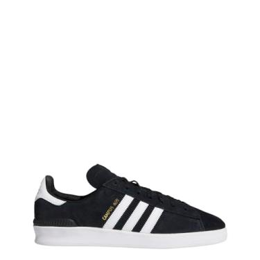 Imagem de T nis de skate masculino Adidas Campus ADV, Core Black / Cloud White / Cloud White, 9.5