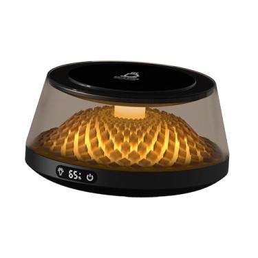 Imagem de Generic Aquecedor de café, aquecedor elétrico de xícaras, aquecedor, portátil, termostato, aquecedor de canecas, aquecedor de canecas para bebidas, para, Preto