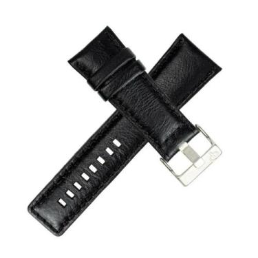 Imagem de Pulseira Couro Compatível QCY Watch GTS e GTC Amazfit Pop 3S - Poolsy,