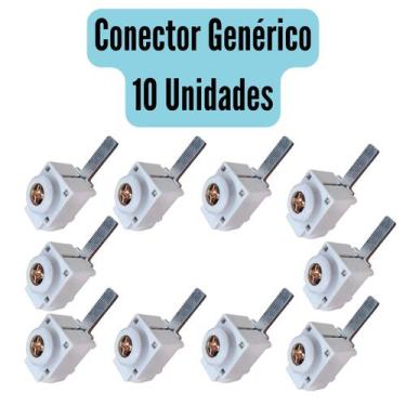 Imagem de Conector Genérico Frontal 6mm - 25mm (Terminal P/ Disjuntor) Kit com 1