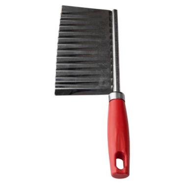 Imagem de Cortador Ondulado tipo Cutelo Batata Frita Verduras aço inox - Yaay, V