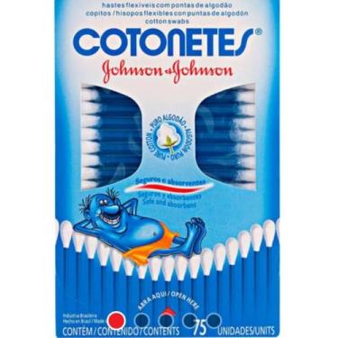 Imagem de Contonete Johnson - 75 Unidades - Cotonetes Johnson 75 unidades 