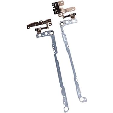 Imagem de Kit de dobradiças LCD Deal4GO Eixo (sem toque) 8C7XT 08C7XT XW75F 0XW75F para Dell Chromebook 11 3180 Latitude 3180 3190