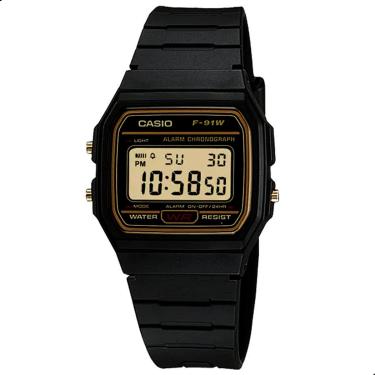 Imagem de Relógio De Pulso Masculino Digital Casio F-91WG-9QDF