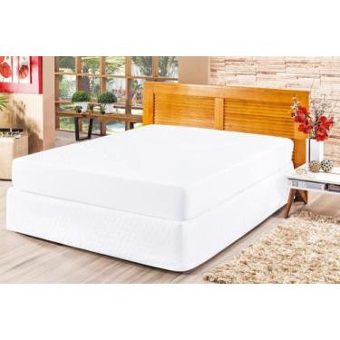 Imagem de Capa Protetor De Colchão Impermeável Casal King Size Matelado Com Elás