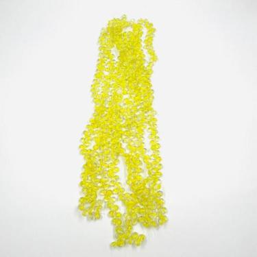 Imagem de Fio de Pedras Gota 11x8mm 72un 40cm Listra Amarela Arte - Macall