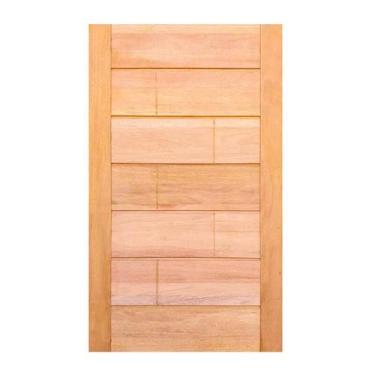Imagem de Porta de Madeira Jamari Maciça Cedro Arana Casmavi, 90cm x 210cm