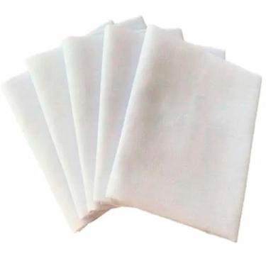 Imagem de Pano De Prato Lomaer Sacaria 45m x 71m Branco 03 Unidades