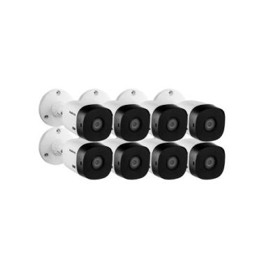 Imagem de Kit 8 cameras Bullet Intelbras 720p Hd