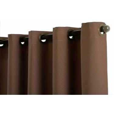 Imagem de Cortina Oxford Para Sala 3,00x1,80m Kit Completo Com Varão - Armazém d