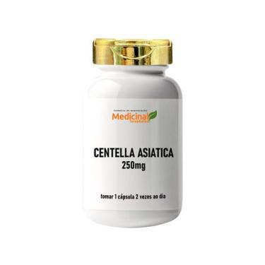 Imagem de Centella Asiática 250mg 60 Cápsulas Medicinal - MEDICINAL TERAPEUTICA,