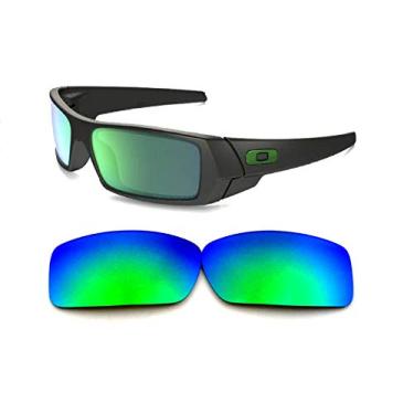 Imagem de Lentes de reposição Galaxy para Oakley Gascan Verde polarizado 100% UVAB, S, regular