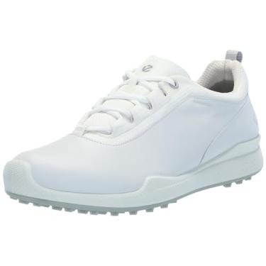 Imagem de ECCO Sapato de golfe masculino Biom Hybrid Bny impermeável, Branco, 5-5.5