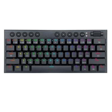 Imagem de Teclado Gamer Redragon Horus Mini K632-RGB Switch Red 60%, preto