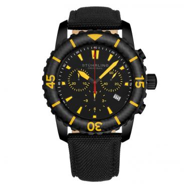 Imagem de Relógio Masculino Stuhrling Yara 2002 Quartzo 43mm, Preto